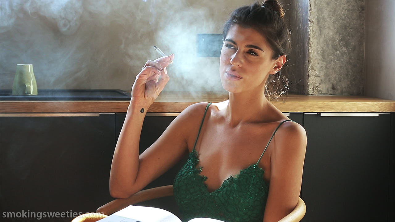Lorena: Modern Smoking Woman
