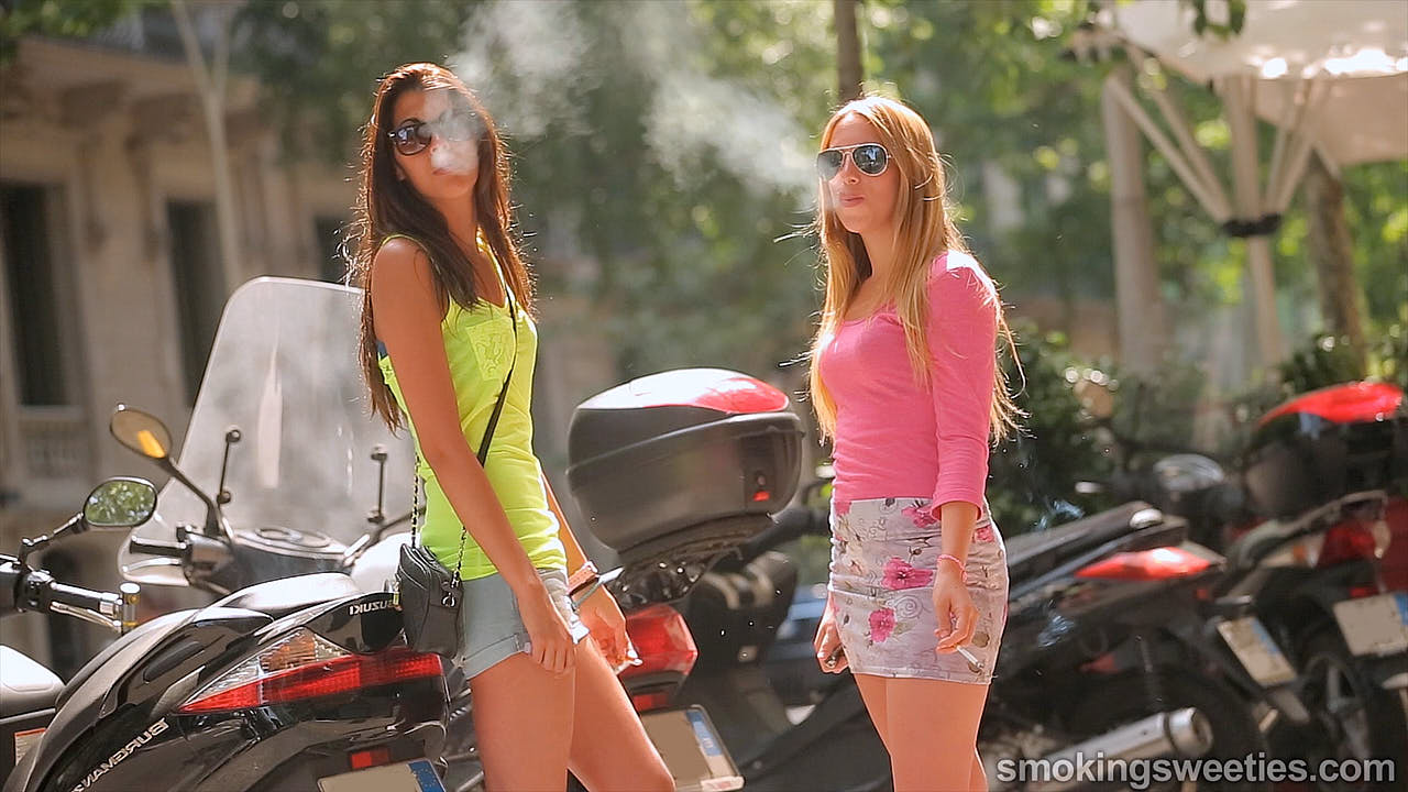 Lucy and Tanya: Heavy Smoking Girls