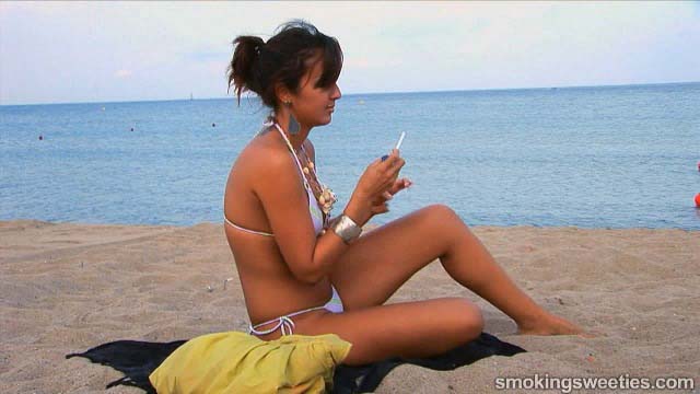 Marina: Smoking Sunbather