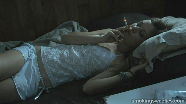 Sandra: Sleeping and Chain Smoking