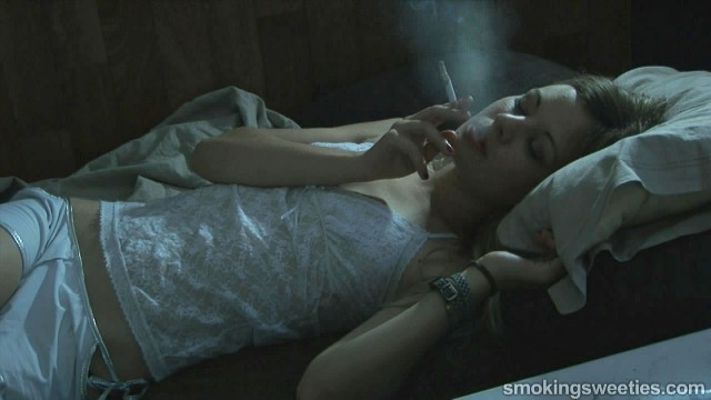 Sandra: Sleeping and Chain Smoking