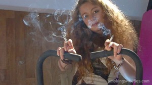 Alejandra: Chain Smoking Girl Interview-Part 2