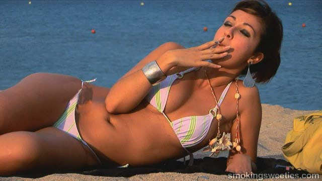 Marina: Smoking Sunbather